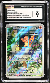 2023 Pokémon Black Star Promos English Obsidian Flames Elite Trainer Box #044 CGC 9